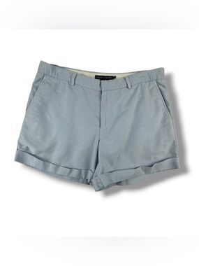 Ralph Lauren Classic 100% Cotton Chino Shorts Size 10 Light Blue Pastel